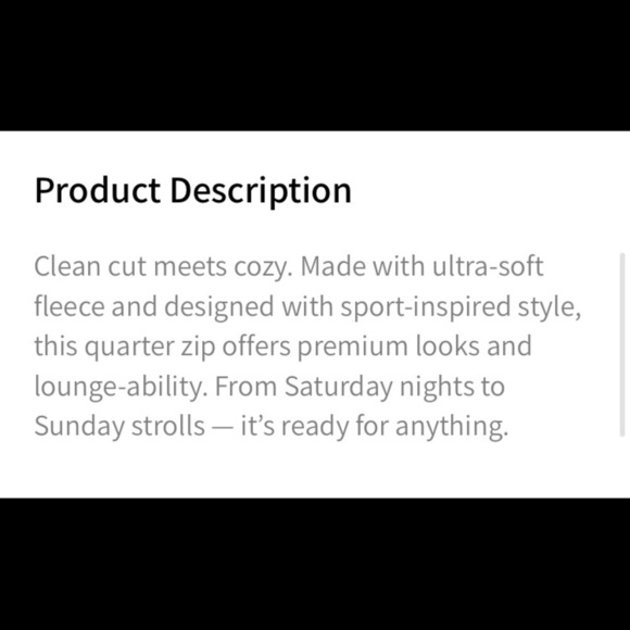 FABLETICS THE GO TO 1/4 ZIP FRONT SWEATSHIRT GRAY - Picture 4 of 5